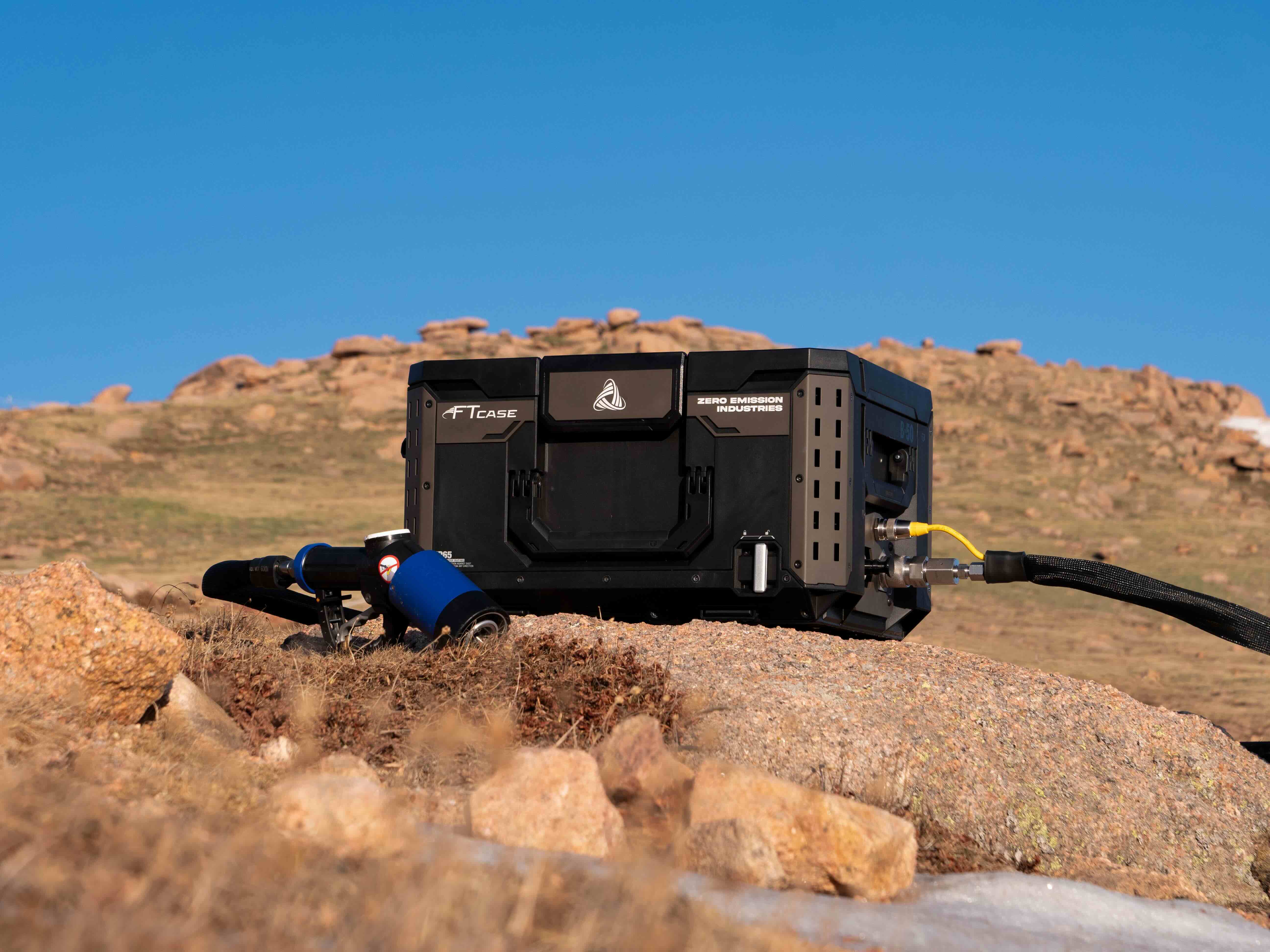 Zero Emission Industries' Portable FTcase Fuels Honda Racing's